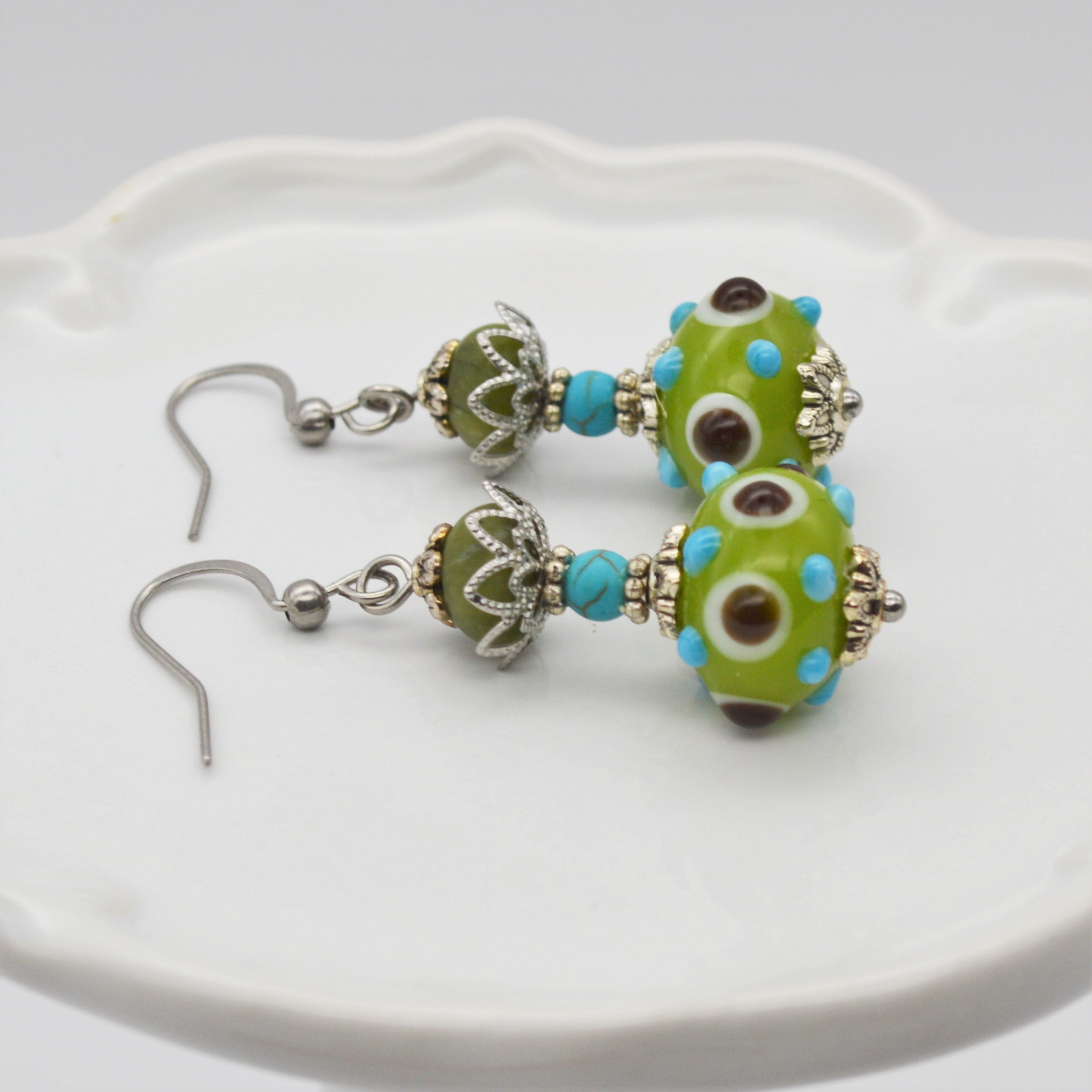 Buy Murano Glass Earrings Online In India  Etsy India